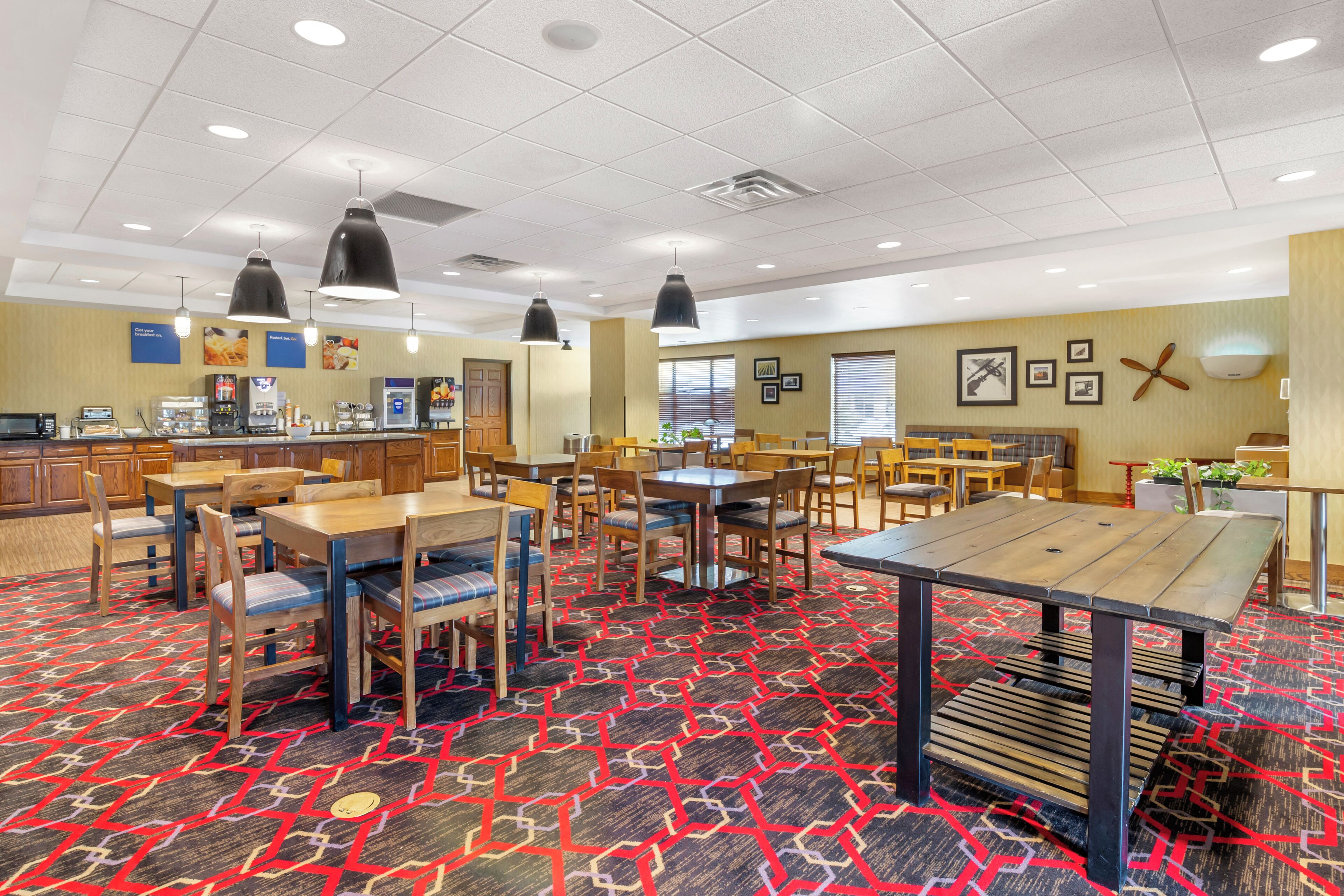 Free daily full breakfast