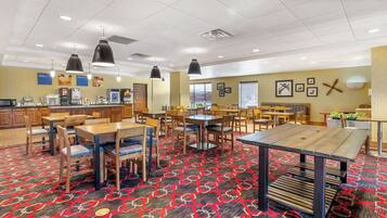 Free daily full breakfast