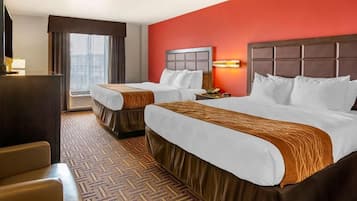 In-room safe, blackout drapes, iron/ironing board, free WiFi