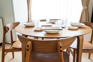 Basic House, 2 Bedrooms, City View | Dining - Fuyu no Sonata 1 (Nakafurano)