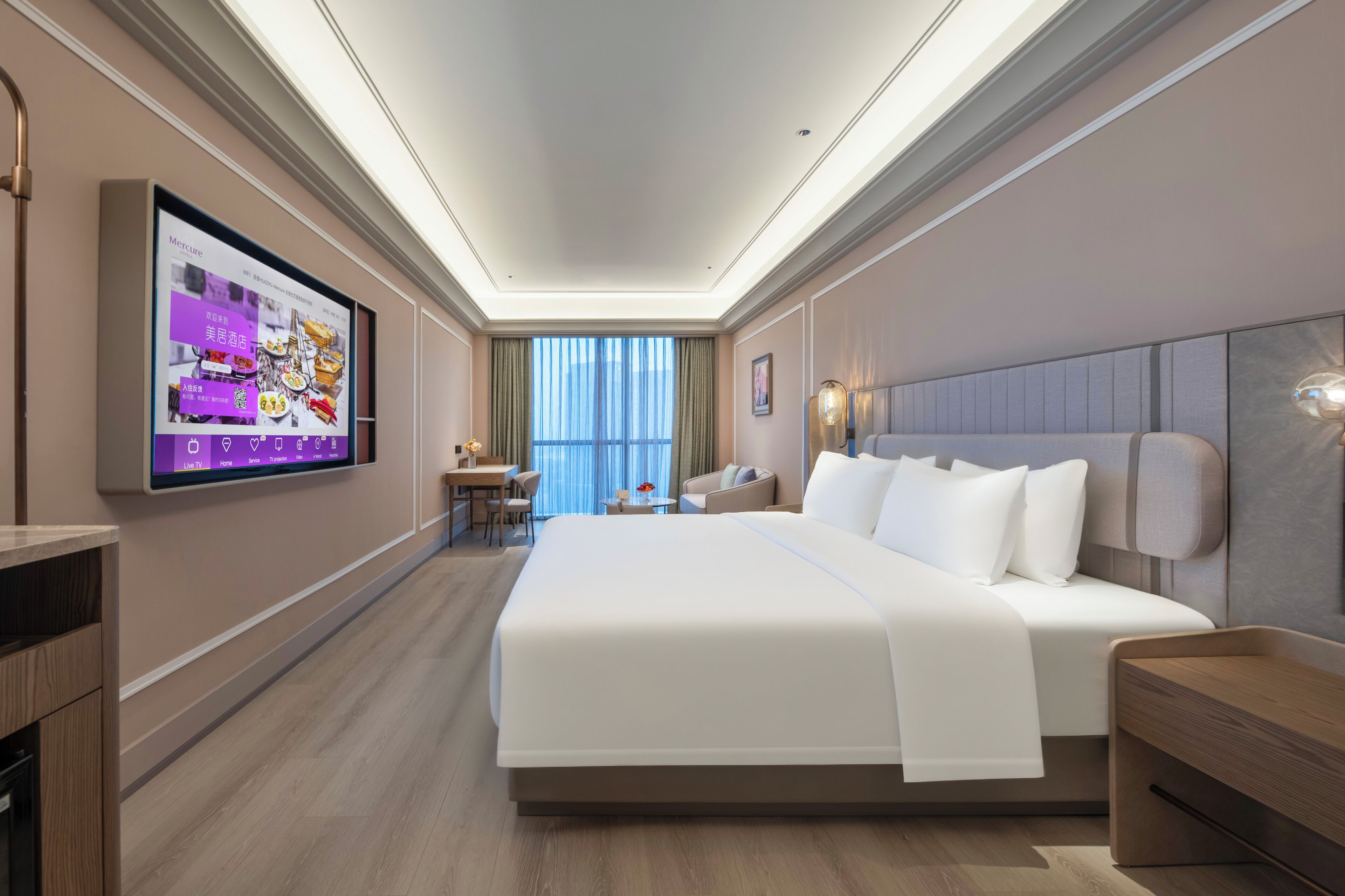 Habitación de lujo con 2 camas individuales, vistas al canal | Escritorio, espacio para trabajar con un portátil, wifi gratis