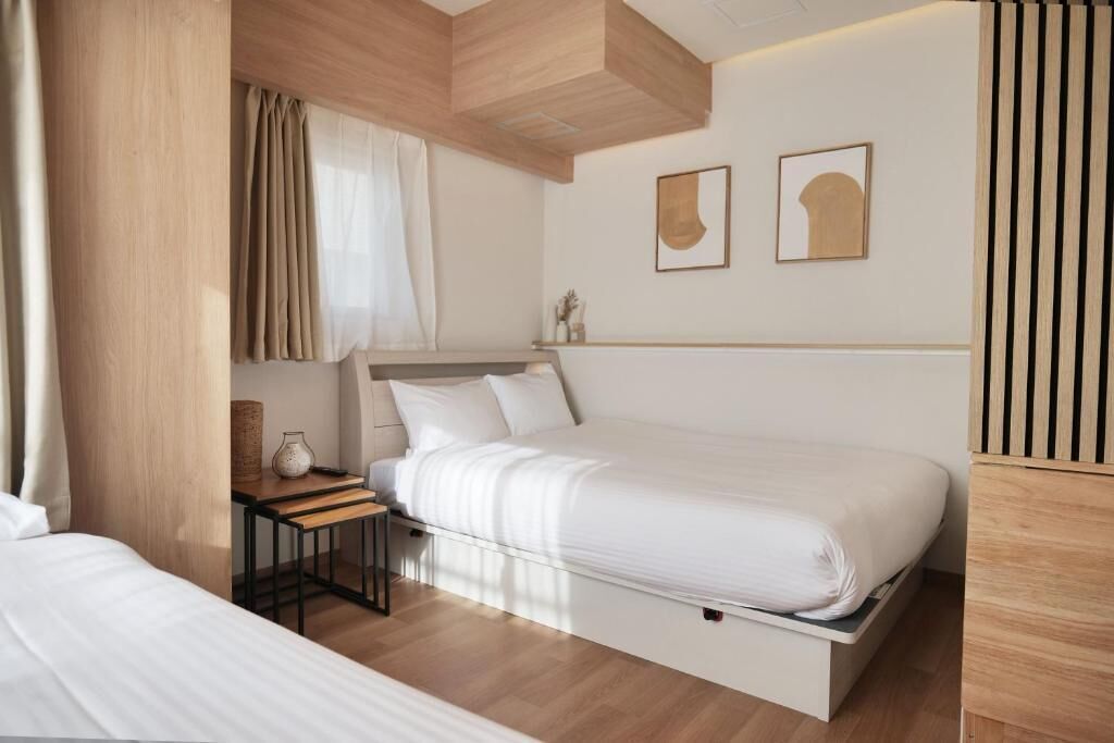 Departamento, vista a la ciudad | Escritorio, tabla de planchar con plancha y wifi gratis 