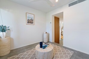 Interior - Nobby Beach Designer Villa | Skyline Views, Plunge Pool, Walk to Bars & Dining (Mermaid Beach)