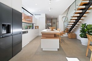 Interior - Nobby Beach Designer Villa | Skyline Views, Plunge Pool, Walk to Bars & Dining (Mermaid Beach)