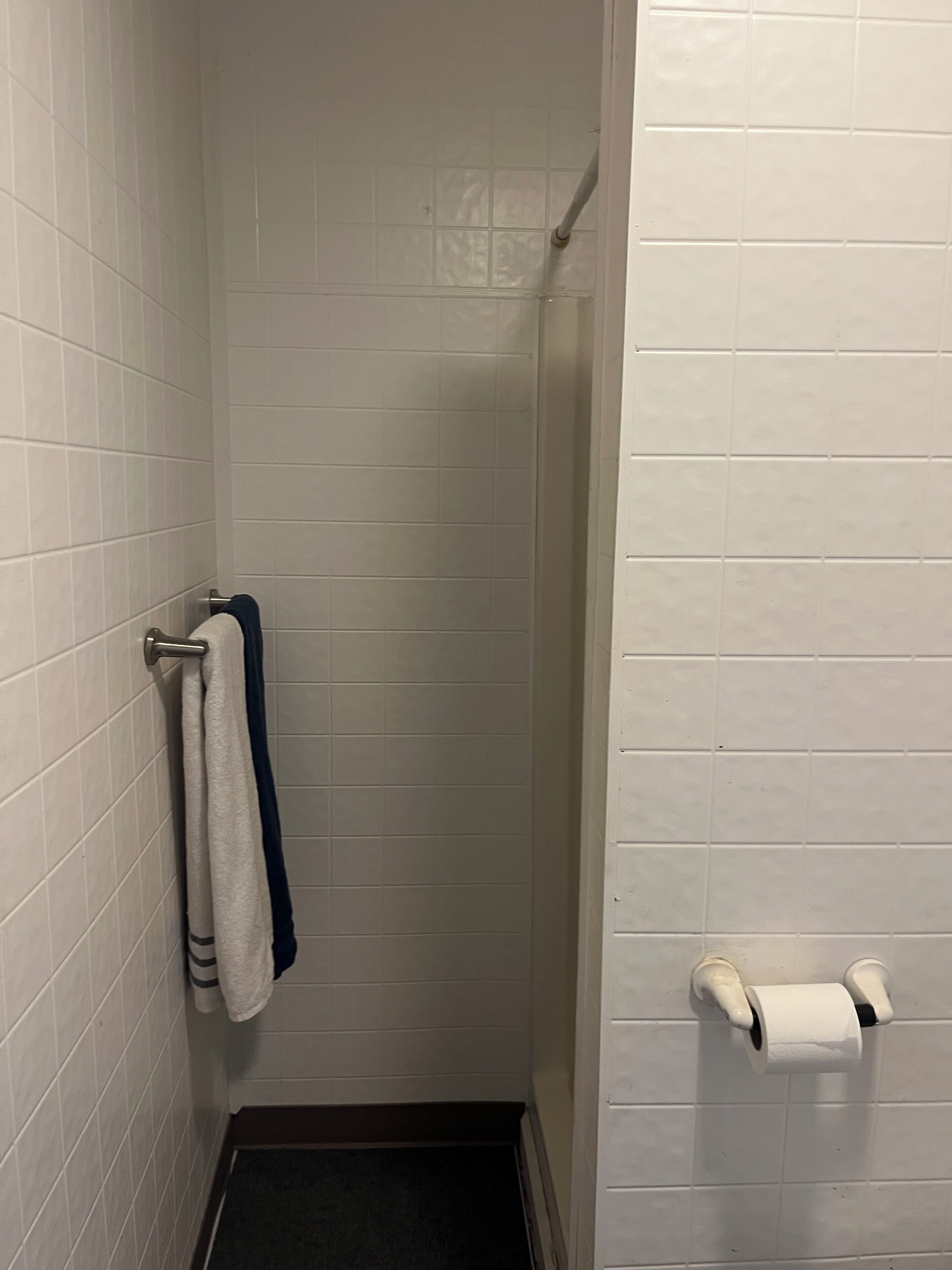 Towels, soap, toilet paper