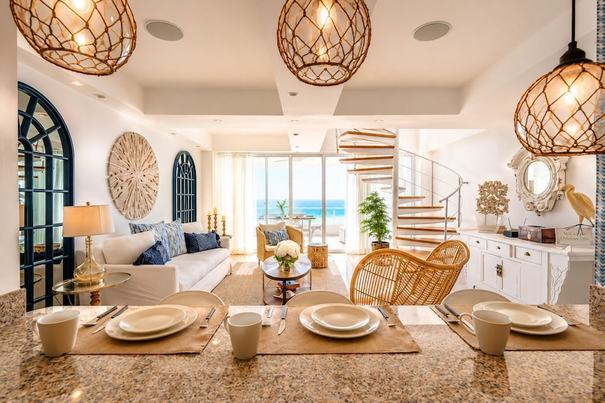 Luxury Oceanfront 3br Duplex Penthouse Private Rooftop Jacuzzi - République dominicaine