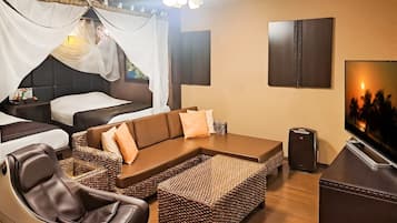 Habitación ejecutiva con 2 camas individuales, para fumadores (Luxury (Smoking Allowed)) | Wifi gratis y ropa de cama