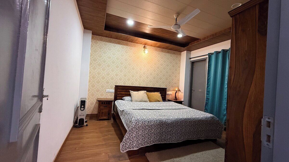 Villa económica | Escritorio, wifi gratis, ropa de cama