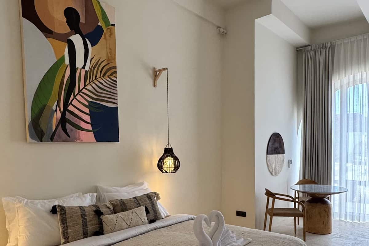 Appartement Lune de Miel, 1 chambre, vue cour intérieure | Coffres-forts dans les chambres, Wi-Fi gratuit, draps fournis