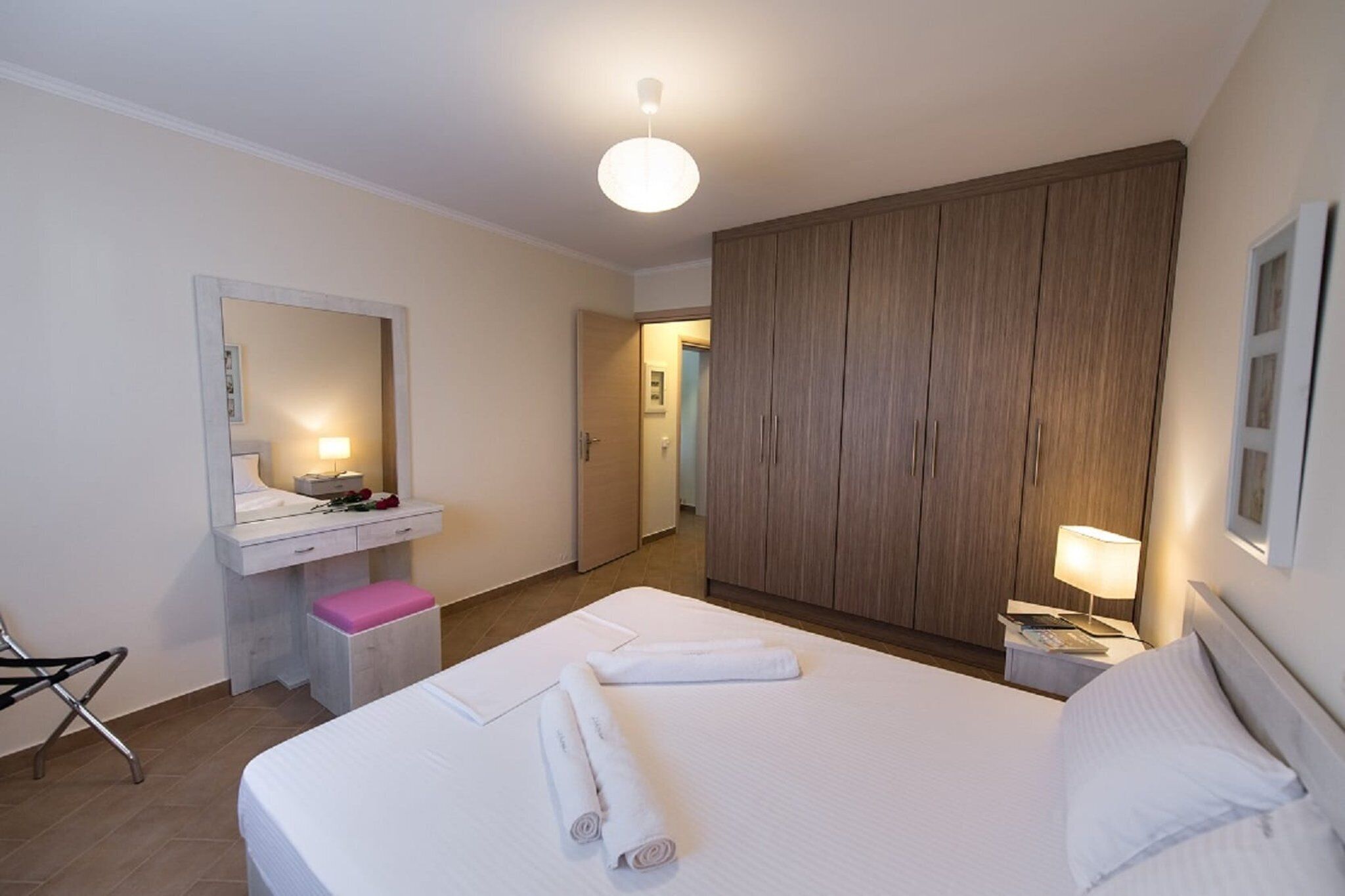 In-room safe, iron/ironing board, travel crib, WiFi (free)