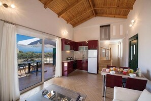 Fridge, oven, stovetop, coffee/tea maker - Villa Elythera, Private Pool, Furnished Terrace, Lefkada (Lefkada)