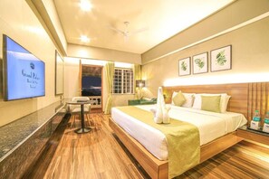 Chambre Prestige, balcon, vue sur la montagne