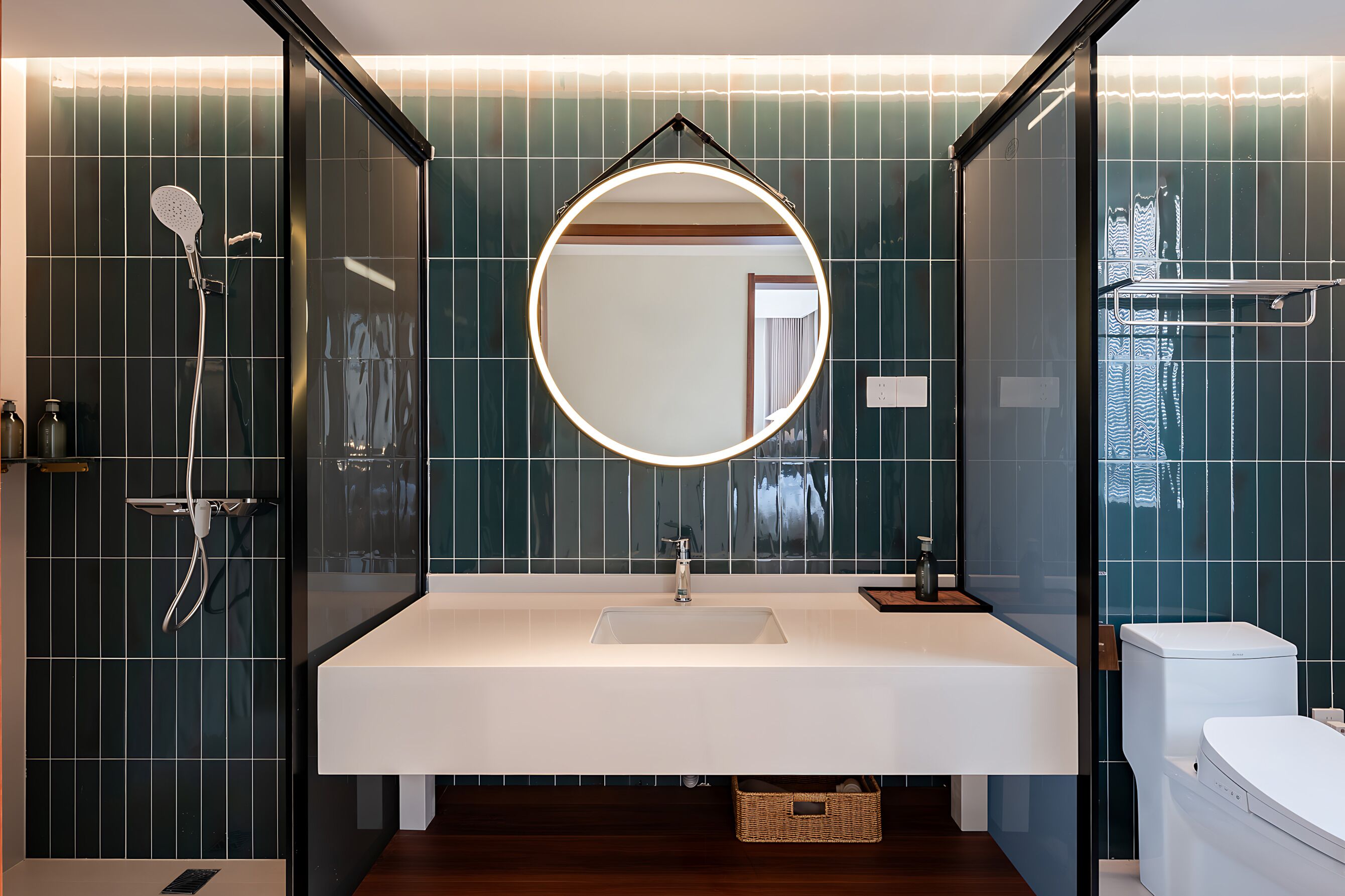 Luxury Double Room, Courtyard View | Bathroom