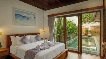 Villa, 3 chambres, vue piscine