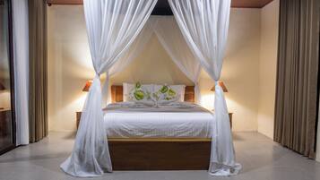 Habitación, vistas al jardín | Wifi gratis y ropa de cama