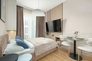 Room - Beige Apartment By the River | 2 Balconies (Szczecin)