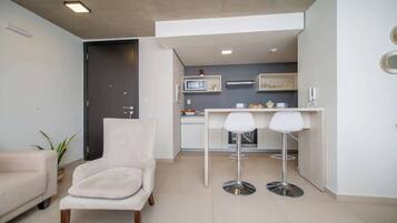 Appartement, uitzicht op de stad | Interieur