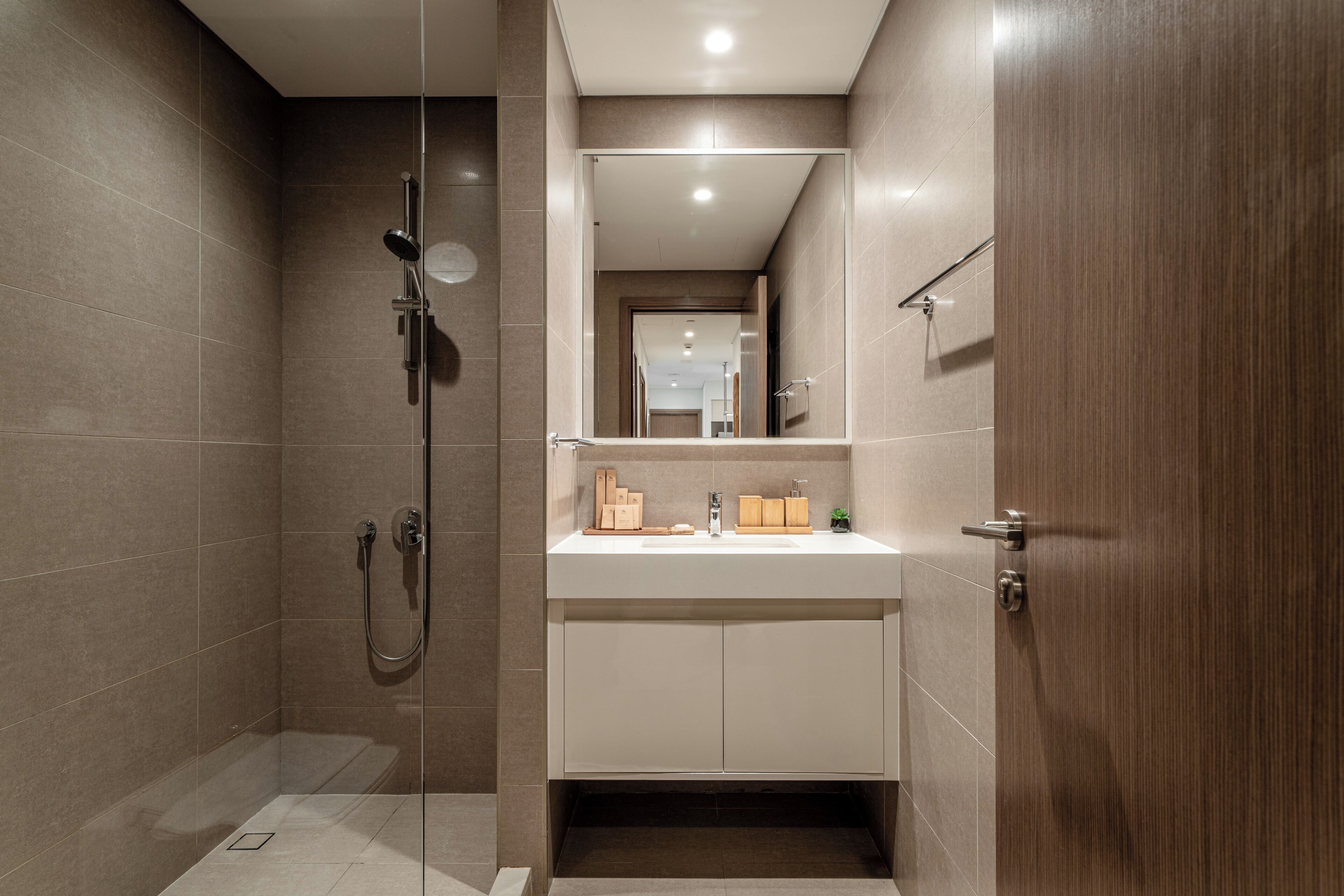 Luxury Apartment, Balcony, City View | Bathroom | Slippers