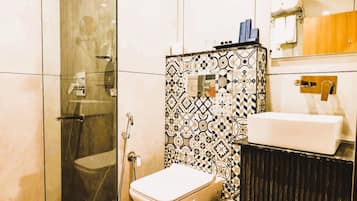 Chambre Double Deluxe, vue ville | Salle de bain