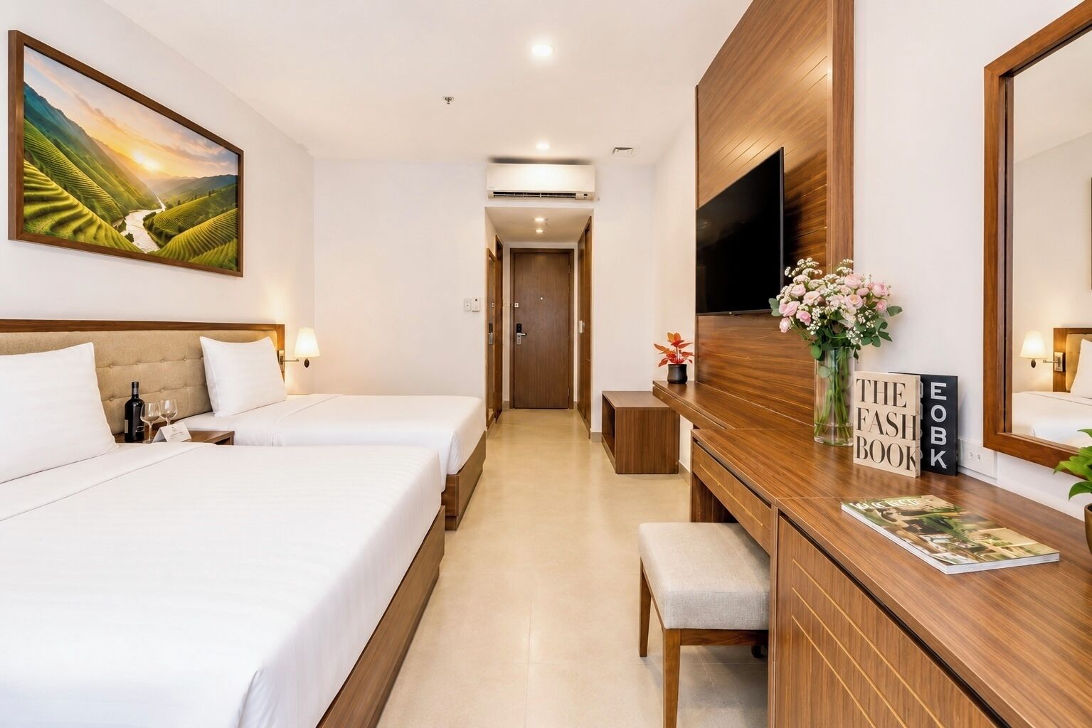 Family Triple Room, Garden View