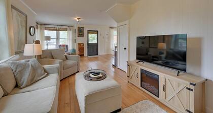 Walk to Shore! Long Beach Home w/ Fire Pit