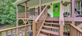 Riverfront Home w/ Mtn Views, Near Blue Ridge Pkwy