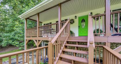 Riverfront Home w/ Mtn Views, Near Blue Ridge Pkwy