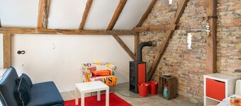 Maison de vacances « Rotes Haus Phöben » avec terrasse privée, jardin et Wi-Fi
