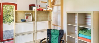 Holiday Home “Rotes Haus Phöben” with Private Terrace, Garden, and Wi-Fi