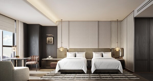Chambre Supérieure avec lits jumeaux, vue ville