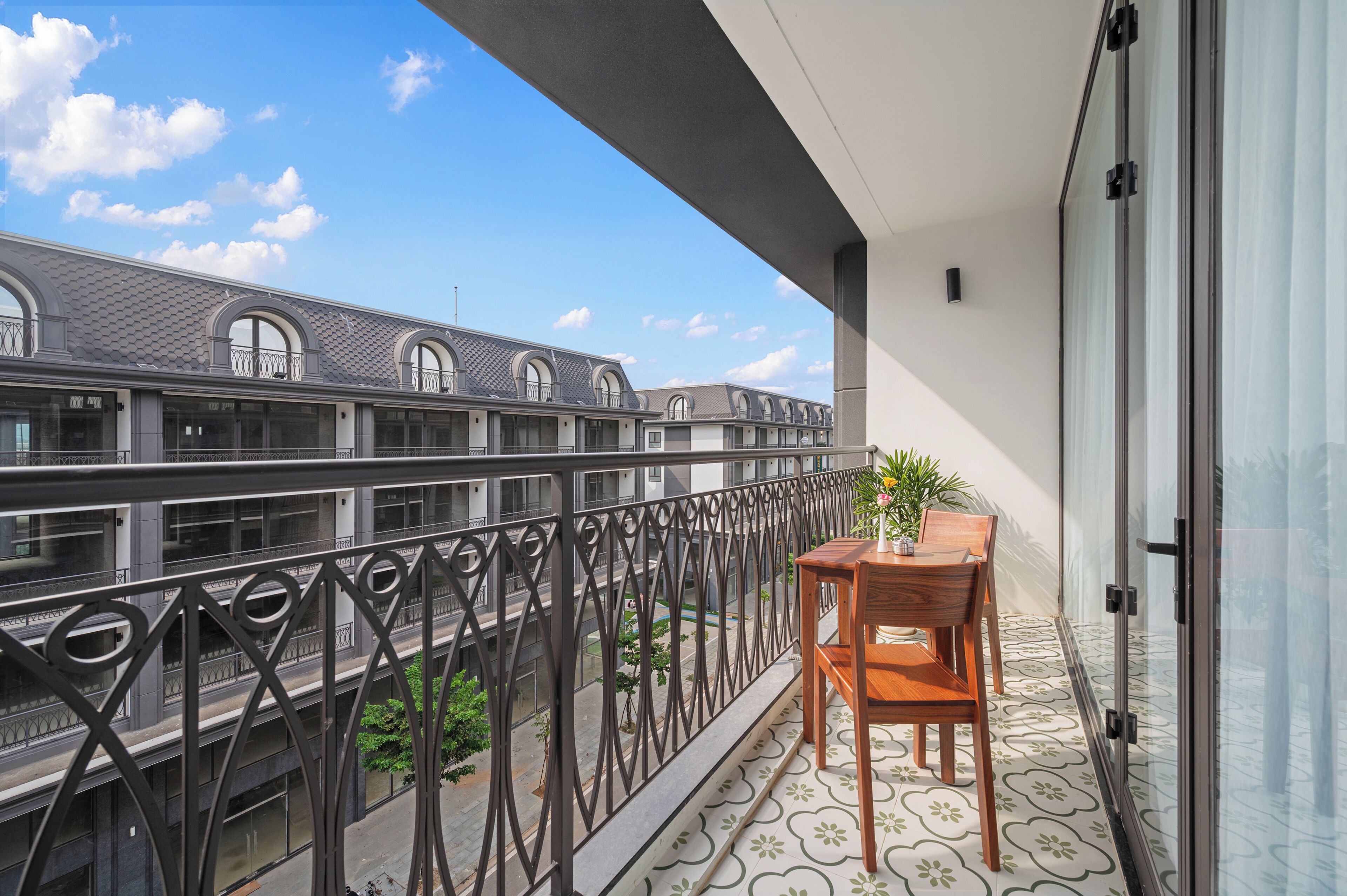 Suite estudio familiar, vista a la ciudad | Terraza o patio