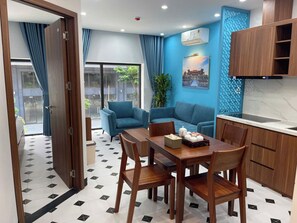 Deluxe Apartment, 1 Bedroom, Kitchen | Soundproofing, WiFi (free) - An Cuu Residence (An Cuu)
