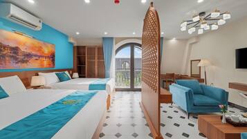 Habitación cuádruple Deluxe | Insonorización y wifi gratis