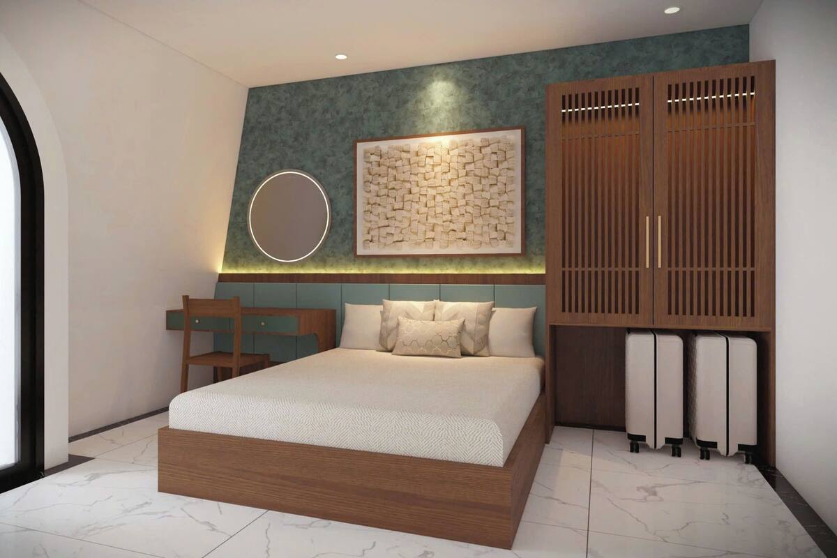 Quarto triplo luxo | Quartos à prova de som, Wi-Fi de cortesia