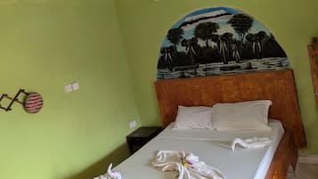 Classic Triple Room, Pool View | Individually decorated
