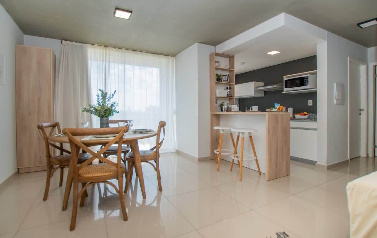 Apartment, Balcony, City View | Dining