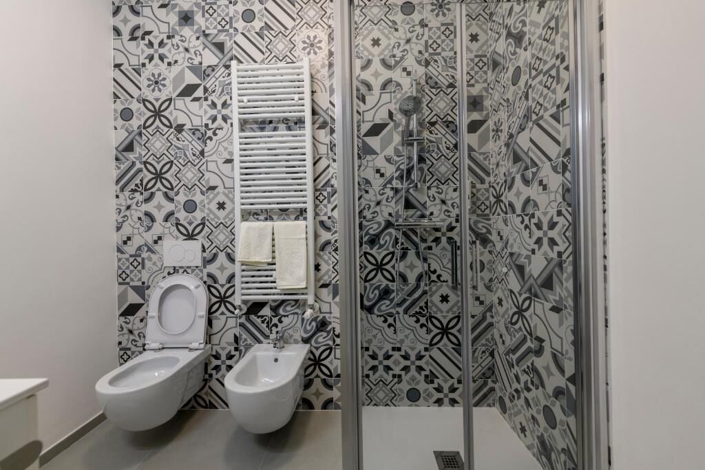 Deluxe Double Room, Balcony | Bathroom