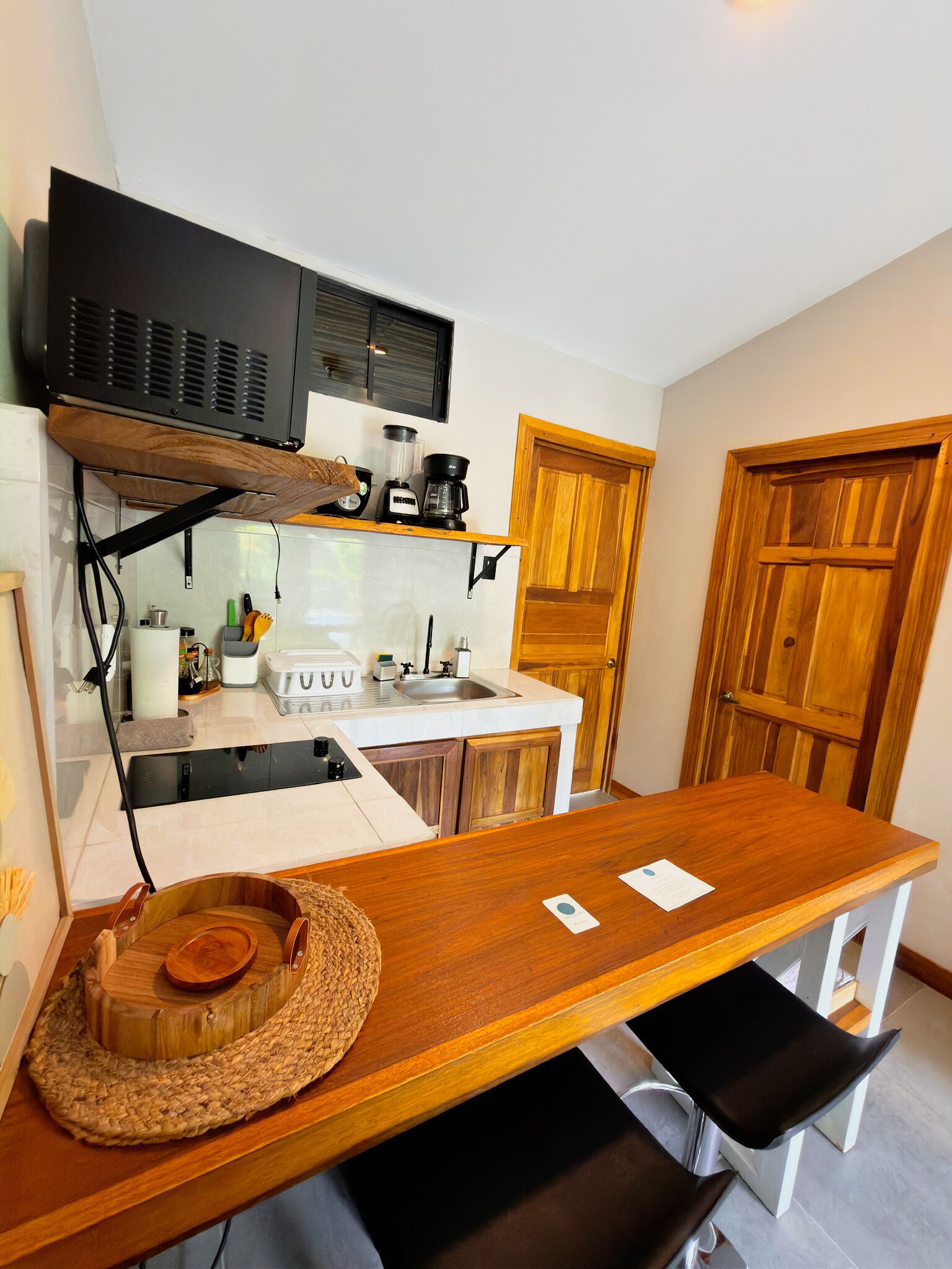 Comfort-Apartment, eigenes Bad, Gartenblick | Eigene Küche