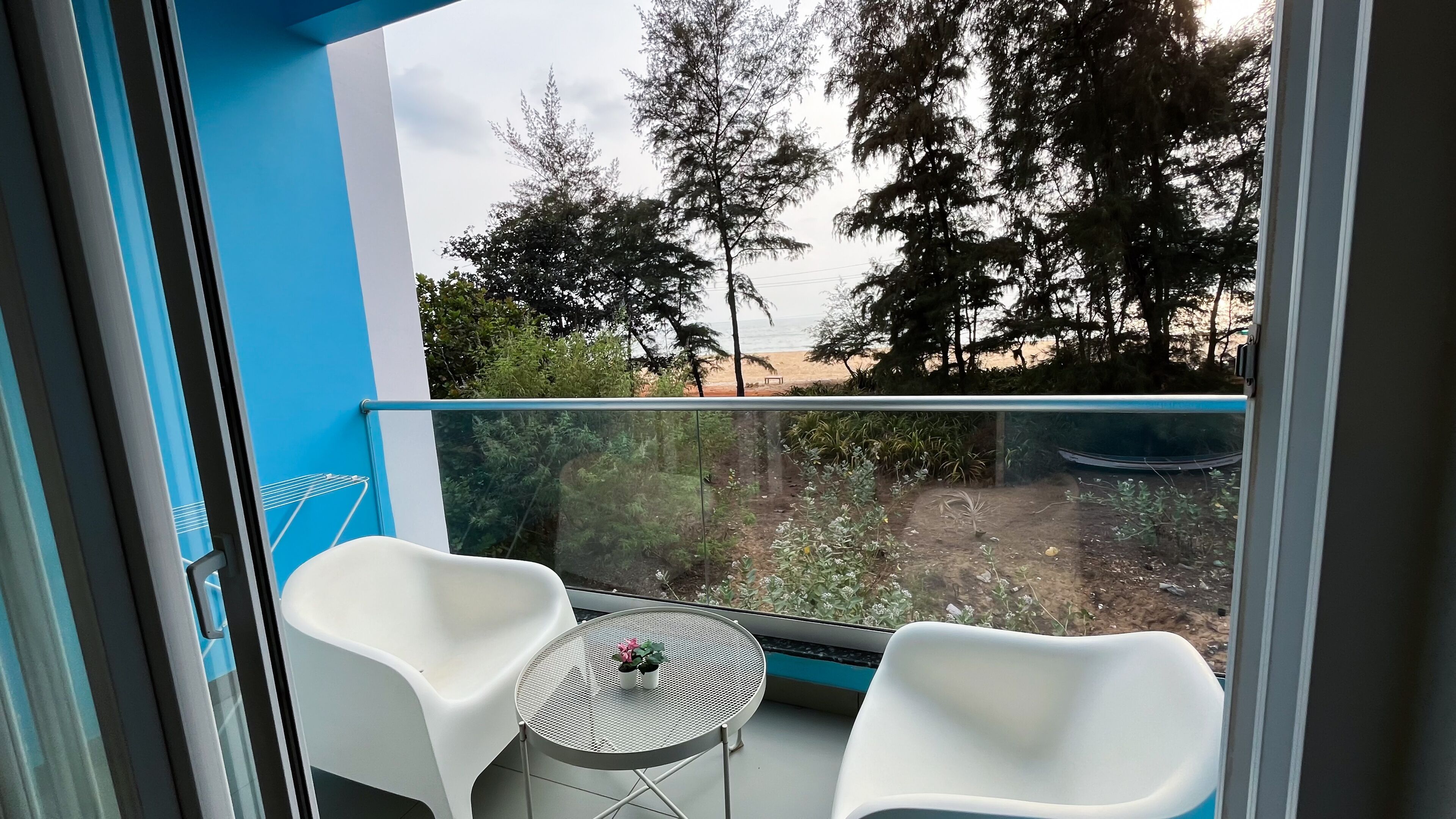 Deluxe Room, Balcony, Sea View | Property grounds