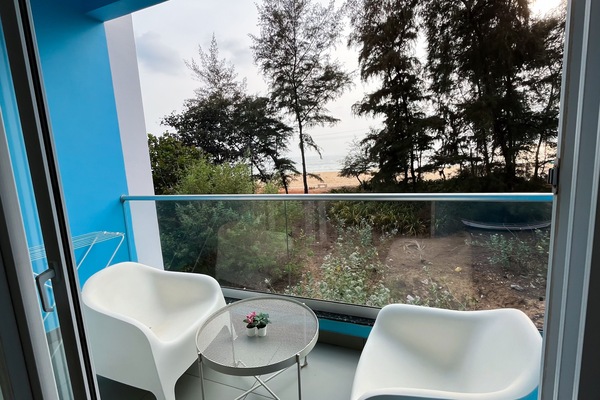 Deluxe Room, Balcony, Sea View | Property grounds