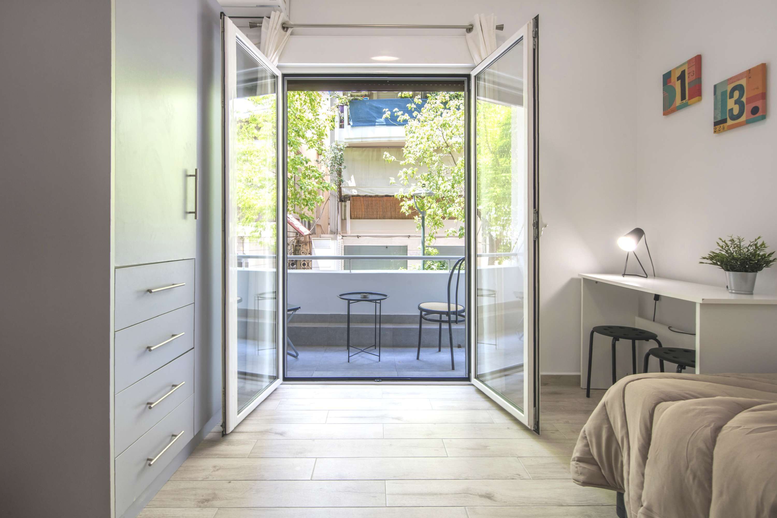 2 bedrooms, iron/ironing board, WiFi (free), bed sheets