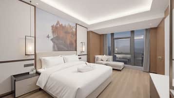 In-room safe, blackout drapes, WiFi (free)