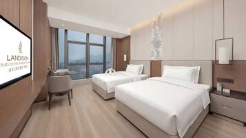 Classic Double or Twin Room, City View | In-room safe, blackout drapes, WiFi (free)