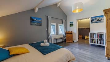 1 室のベッドルーム、WiFi、ベッドシーツ
