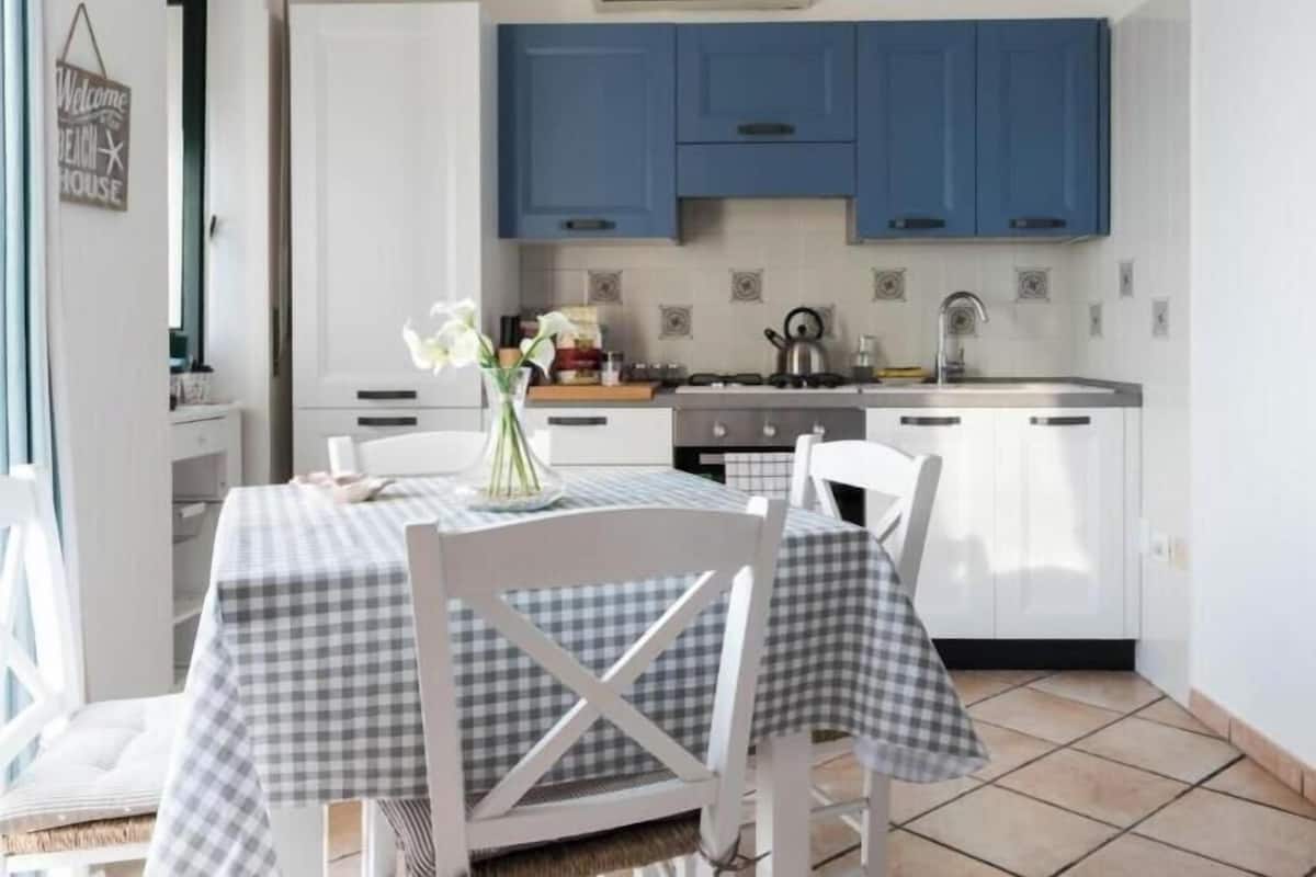 Departamento, balcón, vista al mar | Cocina privada