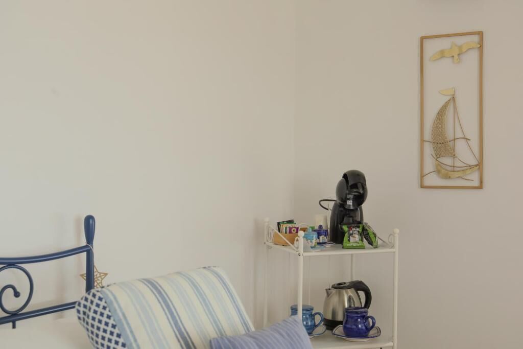Kamar Double Deluks, pemandangan laut | Interior