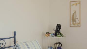 Kamar Double Deluks, pemandangan laut | Interior