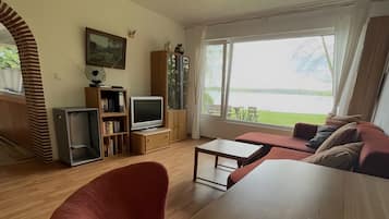 Fernseher, Kamin