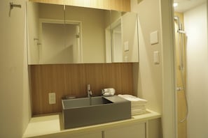 Studio, Nichtraucher (BS201) | Badezimmer | Haartrockner, Hausschuhe, Bidet, Handtücher