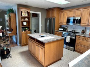 Private kitchen - Waterfront | 22' Windows | Starlink | Kayaks (Tobermory)